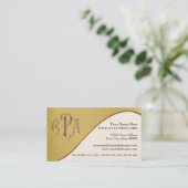 CPA Certified Public Accountant Bedrijfsbelastinge Visitekaartje (Staand voorkant)