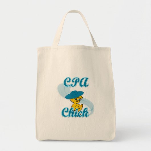 CPA Chick #3 Tote Bag (Voorkant)