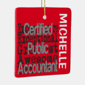 CPA CUSTOM Ceramic Ornament (Rechts)