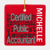 CPA CUSTOM Ceramic Ornament (Achterkant)