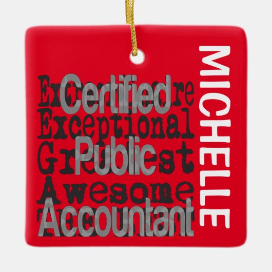 CPA CUSTOM Ceramic Ornament (Voorkant)