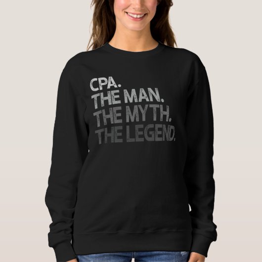 CPA: De Man Myth Legend Gift Trui (Voorkant)