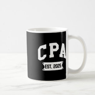 CPA EST 2025 Certified Public Accountant Afstudere Koffiemok