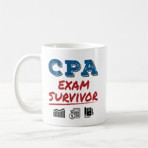 CPA Exam Survivor Koffiemok