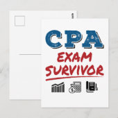 CPA Examen Overlever Briefkaart (Voorkant / Achterkant)