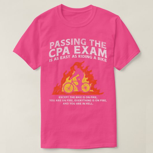 CPA-examen T-shirt (Design voorkant)