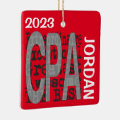 CPA Extraordinaire CUSTOM Keramisch Ornament (Rechts)