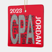 CPA Extraordinaire CUSTOM Keramisch Ornament (Links)