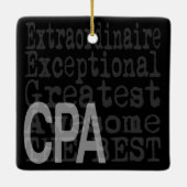 CPA Extraordinaire Keramisch Ornament (Achterkant)