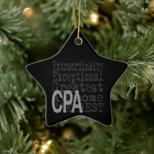 CPA Extraordinaire Keramisch Ornament (Boom)