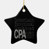 CPA Extraordinaire Keramisch Ornament (Voorkant)