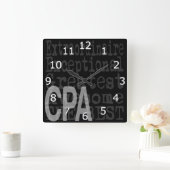 CPA Extraordinaire Vierkante Klok (Huis)