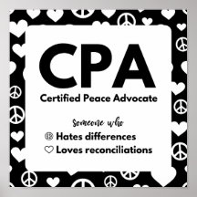 CPA-gecertificeerd Peace Advocate