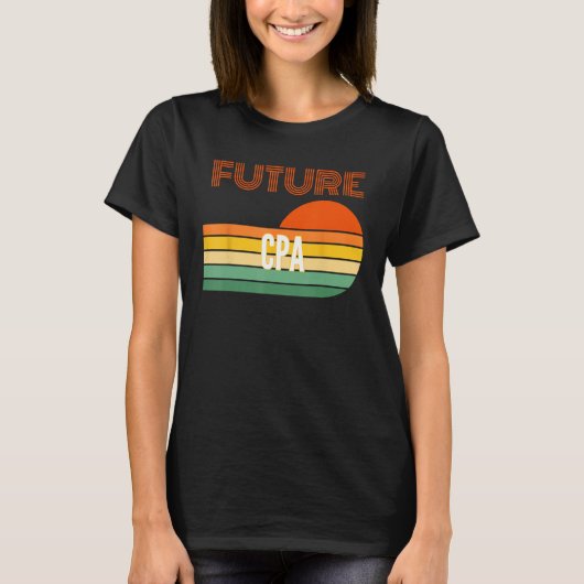 CPA-geschenken, toekomstige CPA T-shirt (Voorkant)