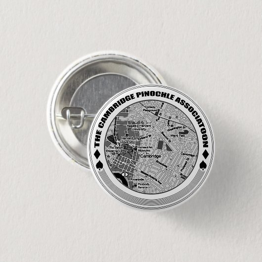 CPA-kaart Ronde Button 3,2 Cm (Voorkant /achterkant)