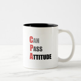 CPA: Kan de Attitude passeren Tweekleurige Koffiemok