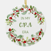 CPA-kerstversiering Keramisch Ornament (Voorkant)