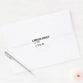 CPA Ninja Career Goals Ronde Sticker (Envelop)