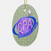 CPA ORB SWOOSH LOGO GECERTIFICEERDE OPENBARE ACCOU KERAMISCH ORNAMENT (Links)