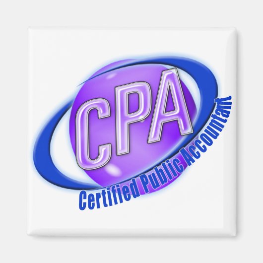 CPA ORB SWOOSH LOGO GECERTIFICEERDE OPENBARE ACCOU MAGNEET (Voorkant)