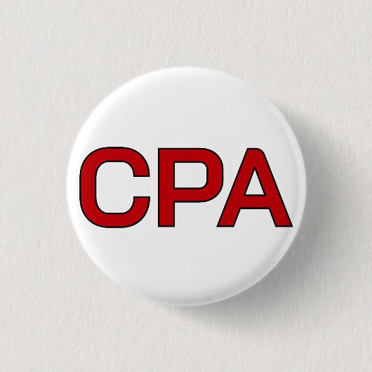Cpa Ronde Button 3,2 Cm (Voorkant)