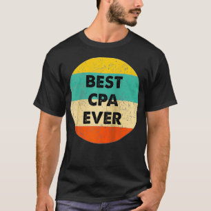 CPA Shirt Beste CPA ooit Raglan Baseball T-shirt