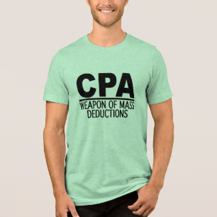 CPA-shirt – stijl en kleur kiezen Tri-Blend Shirt