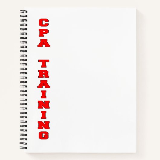 CPA-training Notitieboek (Voorkant)