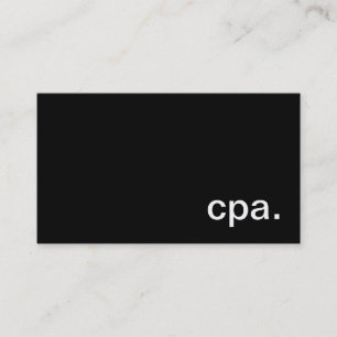 CPA Visitekaartje