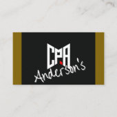 CPA-Visitekaartje Visitekaartje (Voorkant)