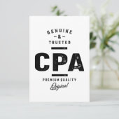 CPA Werktaak Titel titel Cadeau RSVP Kaartje (Staand voorkant)