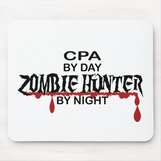 CPA Zombie Hunter Muismat (Voorkant)