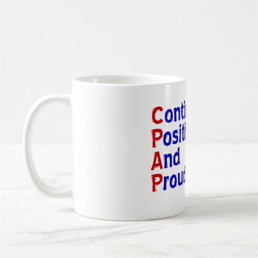 CPAP-gebruiker Koffiemok (Links)