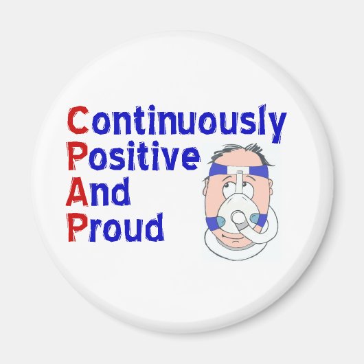 CPAP-gebruiker Magneet (Voorkant)