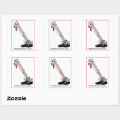 CPCS Crawler kraanmachinist Vierkante Sticker (Vel)