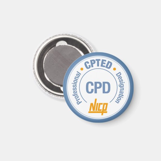 CPD Logo Magnet (Voorkant / Achterkant)