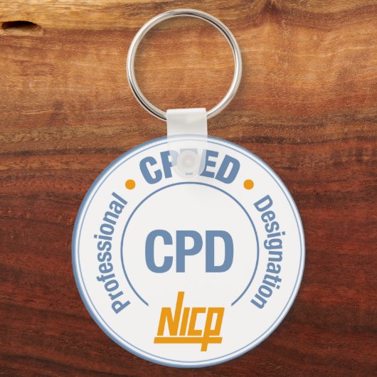 CPD LOGO SLEUTELHANGER (Voorkant)