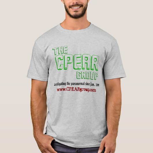 CPEAR, The, Group, Investigation the paranormal.. T-shirt (Voorkant)