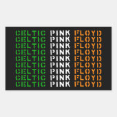 CPF Stencil Flag logo Rechthoekige Sticker (Voorkant)