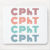 CPhT Certified Pharmacy Technicia Pharma Tech Muismat (Voorkant)