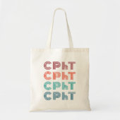 CPhT Certified Pharmacy Technicia Pharma Tech Tote Bag (Voorkant)