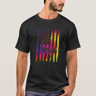 CPHT-gecertificeerde apotheektechnicus Amerikaanse T-shirt