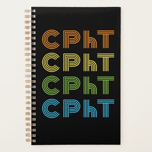 CPhT Retro Apotheek Tech Planner (Voorkant)