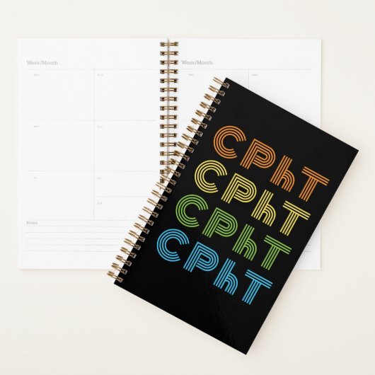 CPhT Retro Apotheek Tech Planner (Display)