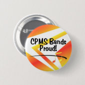 CPMS Bands Proud! Ronde Button 5,7 Cm (Voorkant /achterkant)