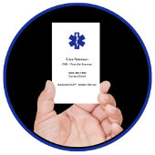 CPR Eerste Hulp Medische Visitekaartjes