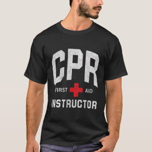 CPR EHBO AED Instructeur T-shirt