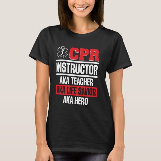 CPR Funny Manikin CPR Accessoires Pocket Mask CPR T-shirt (Voorkant)