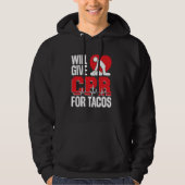 CPR Funny Manikin CPR Face Sleutelhanger CPR Instr Hoodie (Voorkant)