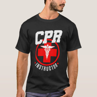 CPR-instructeur Leraar Eerste Hulp Aed Trainer Fun T-shirt